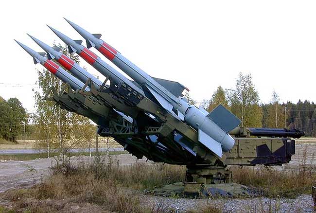 Пусковая установка 5п73 с ракетами 5в27 ЗРК С-125