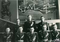 Командование 10 орап в музее боевой славы полка