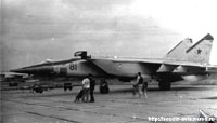 МиГ-25БМ 3й аэ 151 оап РЭБ