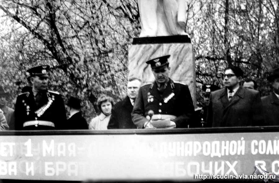 выступление М.П. Кремешного 1го мая 1962