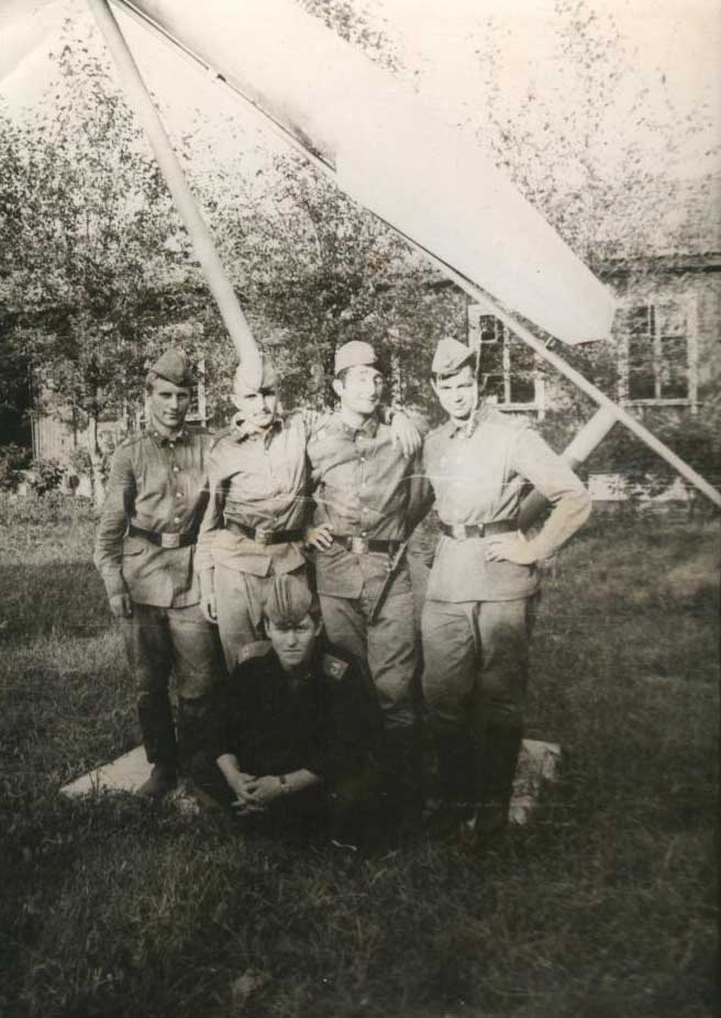 Батальон связи майора Гузмана. Солдаты роты капитана Кульнева. 1976 год