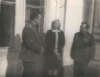 генерал-лейтенант Л. Беда и полковник Александров