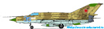 самолёт МиГ-21Р штурмана 263 оаэтр В.М. Коваля