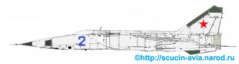 МиГ-25РБ 10го разведполка